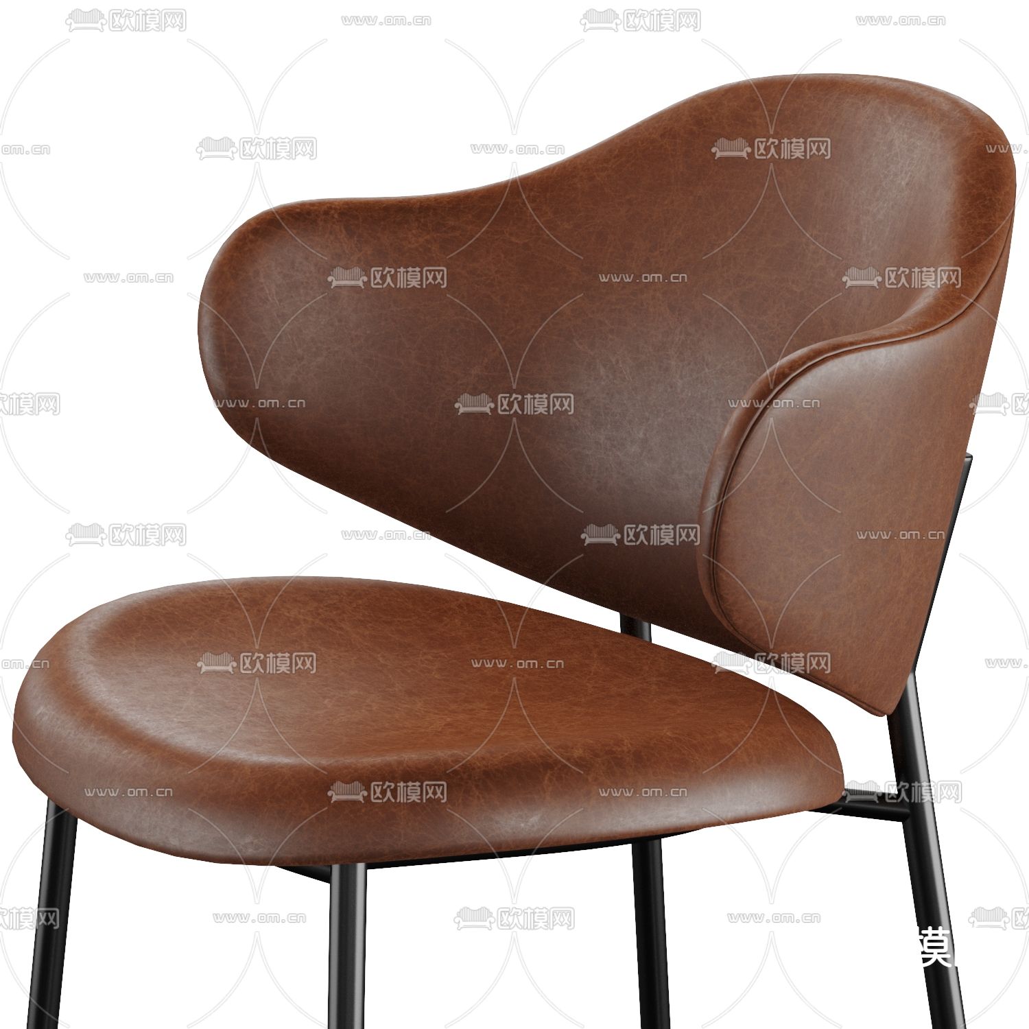 Calligaris 现代布艺单椅3d模型下载（渲染图3）