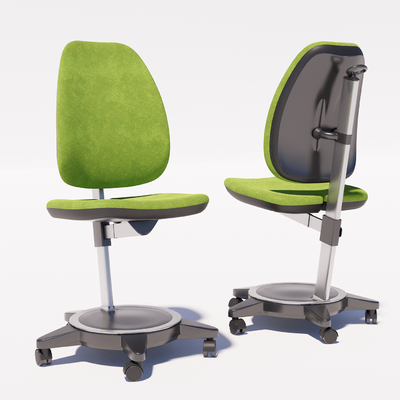  现代儿童学习椅su模型 