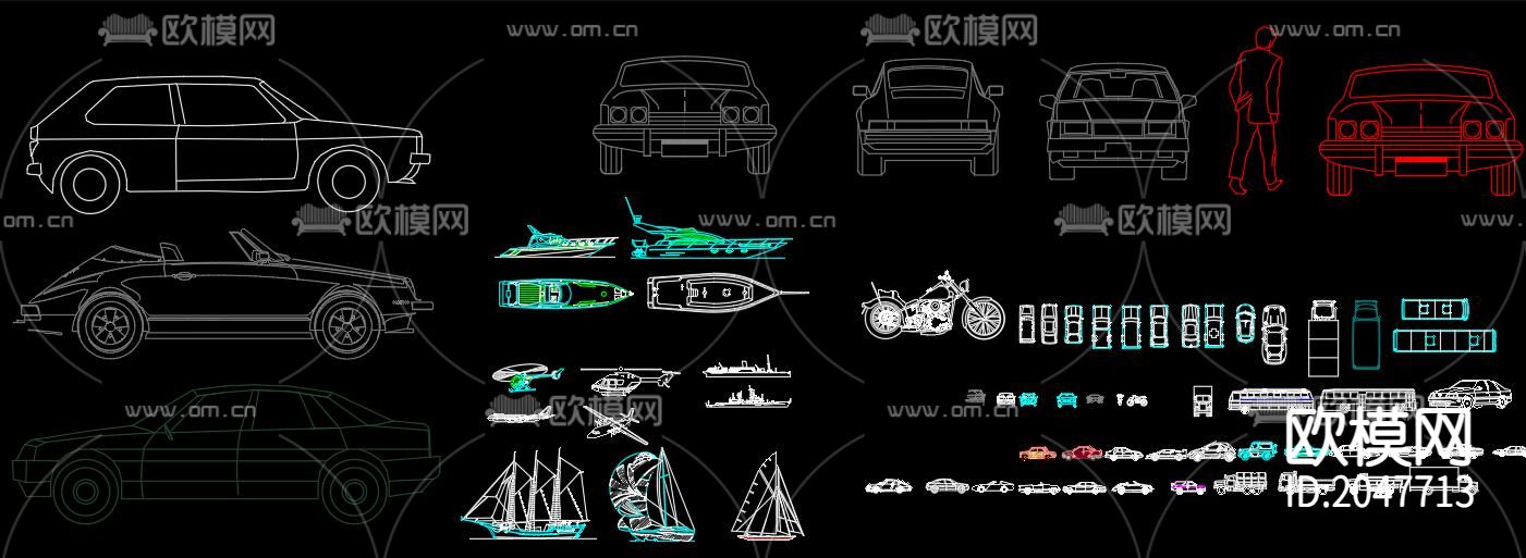 植物cad图库下载（渲染图5）