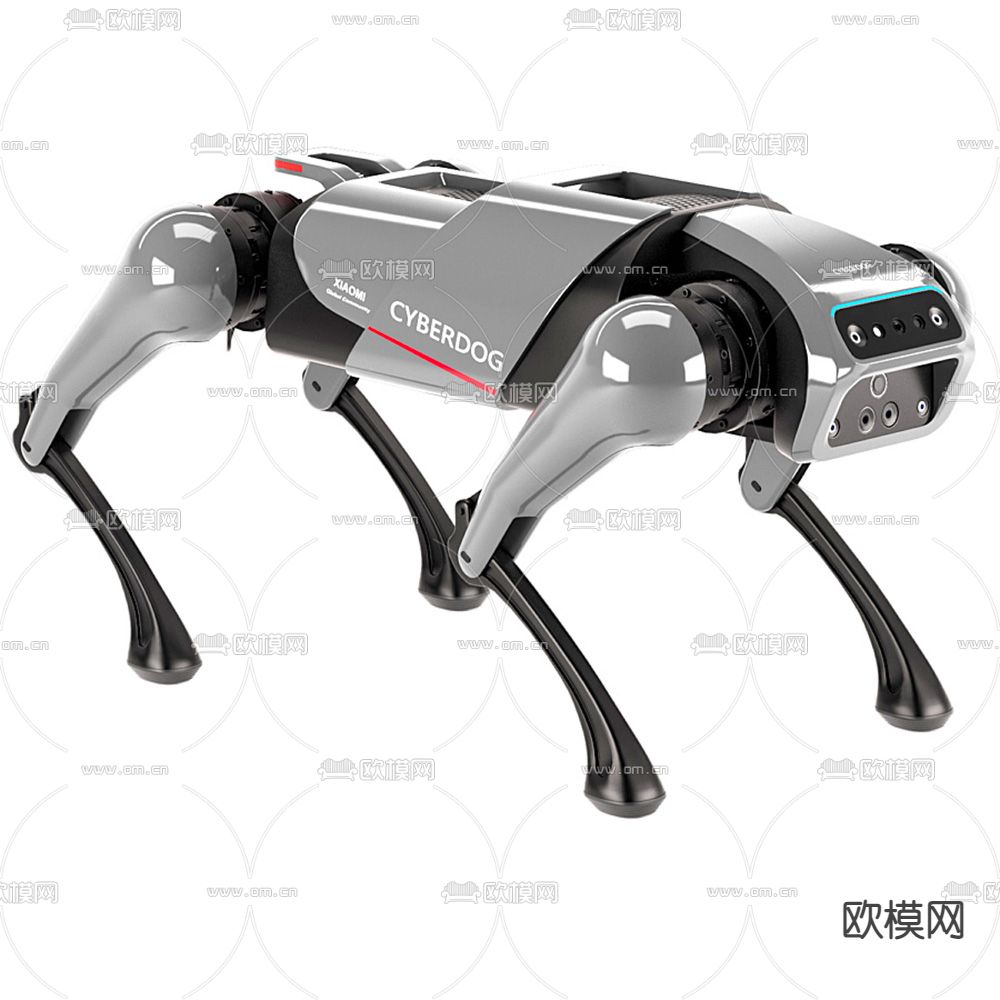 现代智能机器人su模型