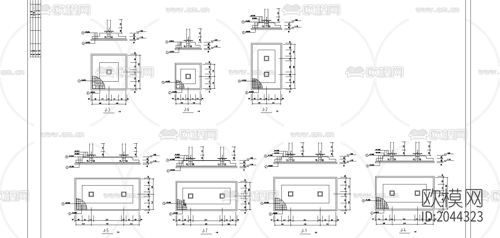 结构节点大样下载（渲染图1）