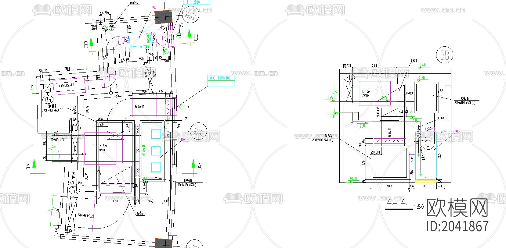 酒店节点大样下载（渲染图2）