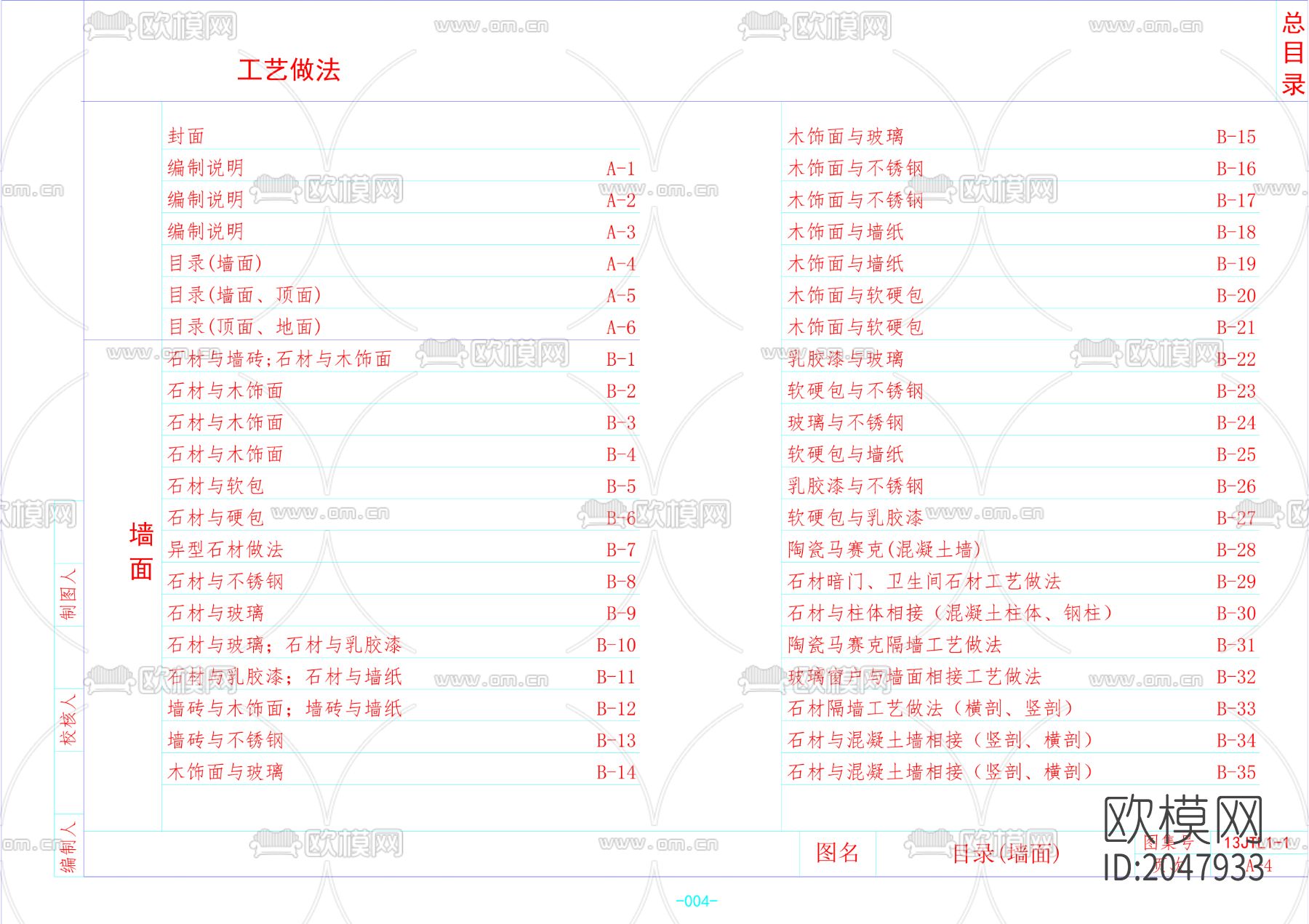 石材木板节点大样下载（渲染图6）