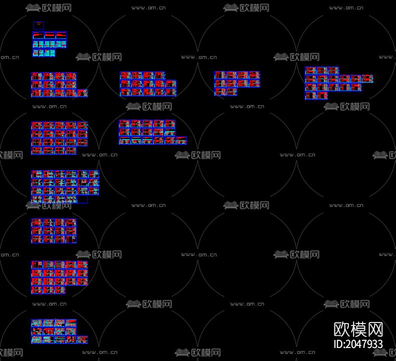 石材木板节点大样下载（渲染图1）
