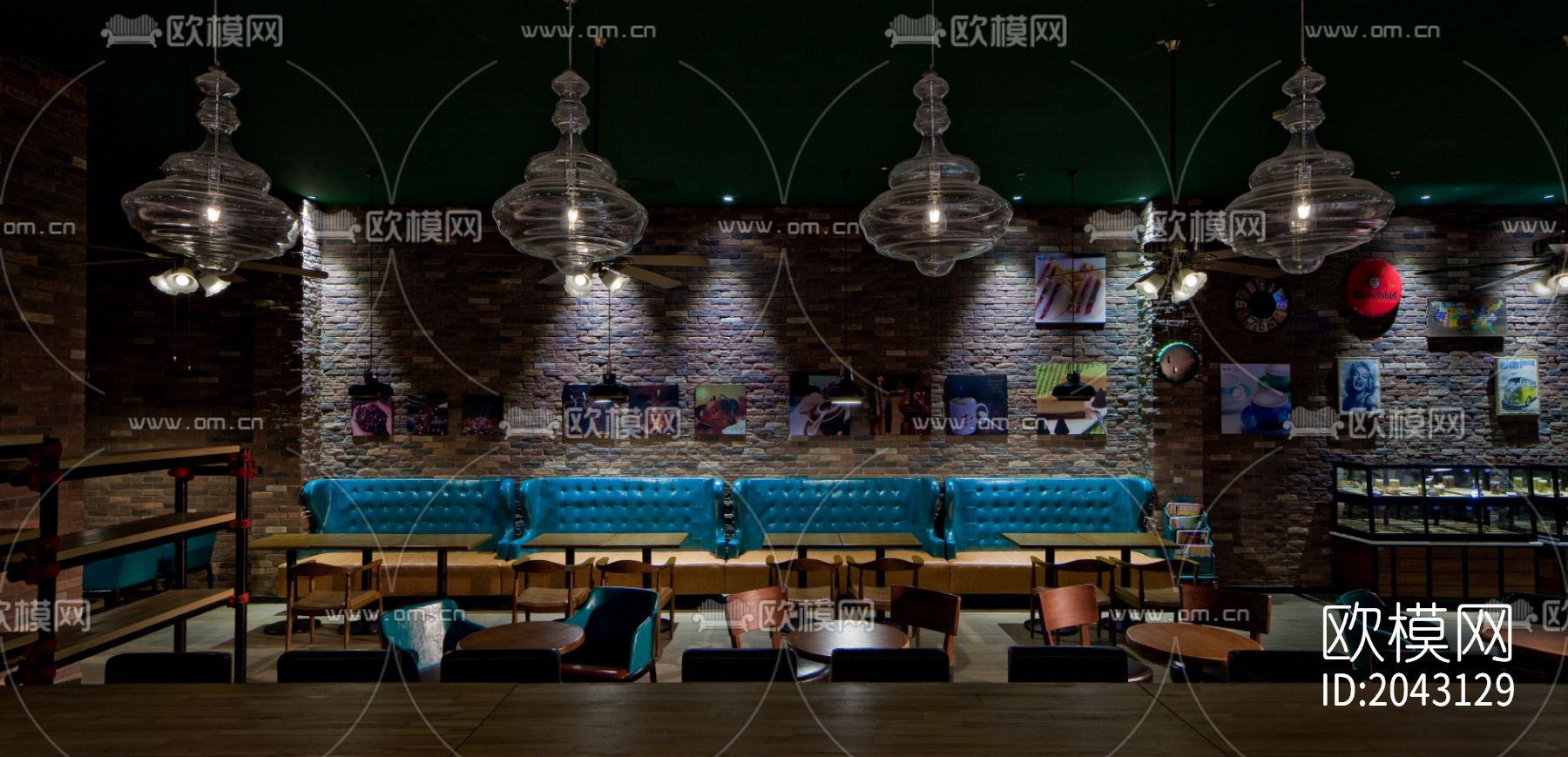 电影院cad施工图下载（渲染图8）