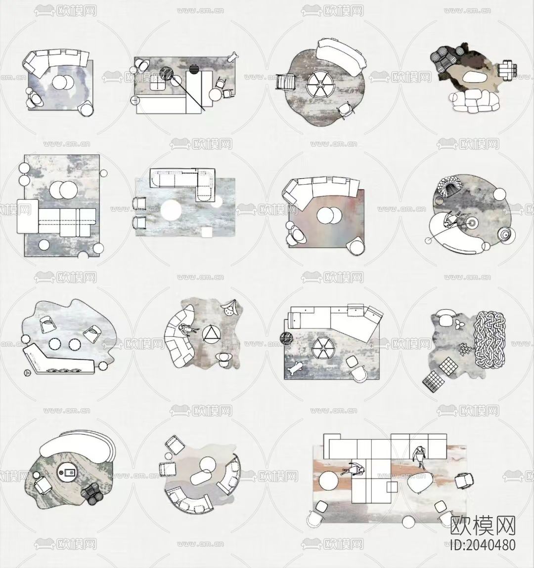 家具cad图库