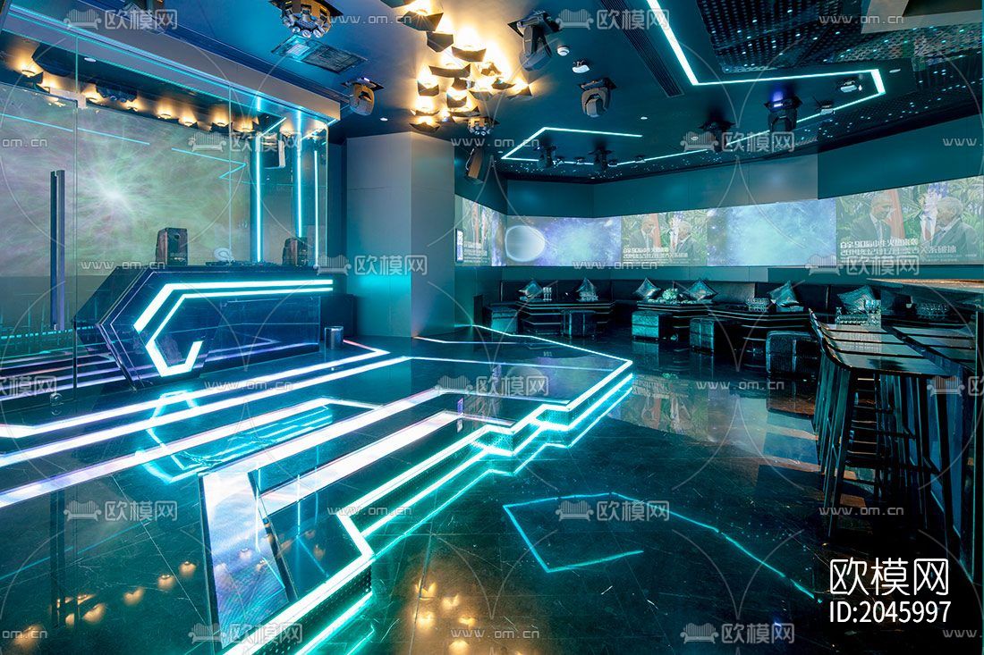 餐厅cad效果图下载（渲染图4）