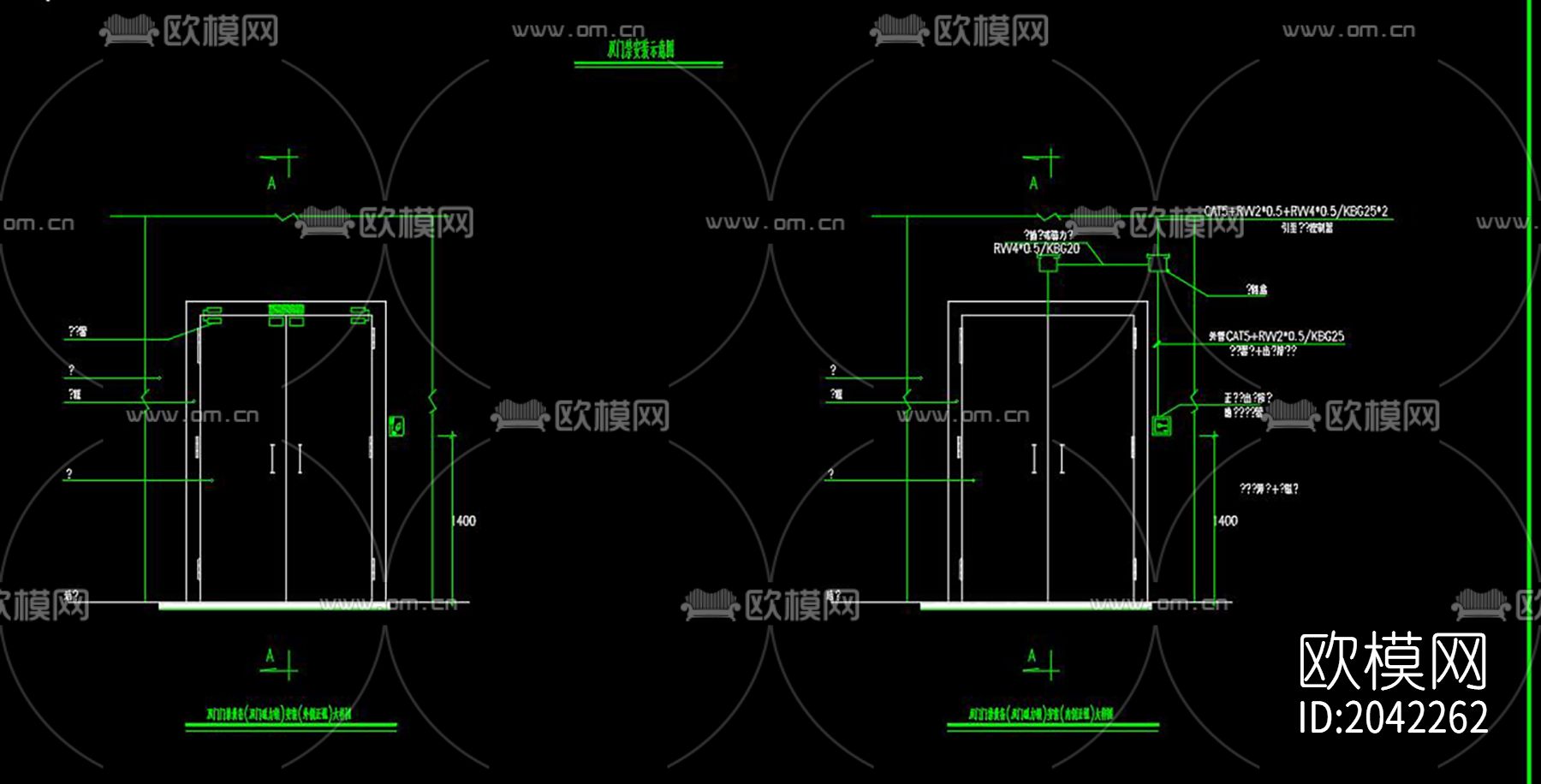 弱电各种系统节点大样下载（渲染图5）