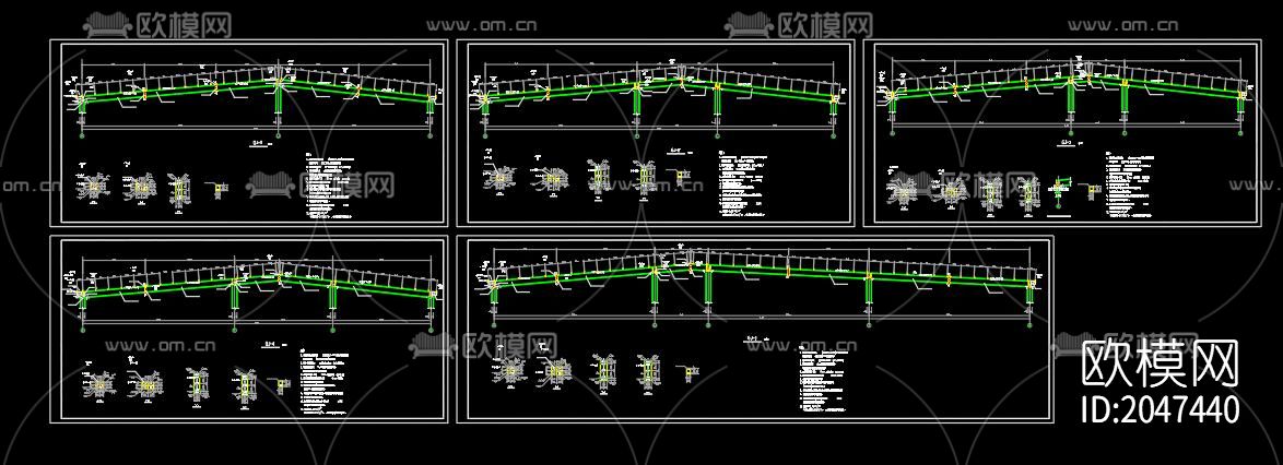 屠宰场cad施工图下载（渲染图5）