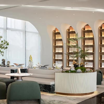 矩阵纵横  售楼处洽谈区