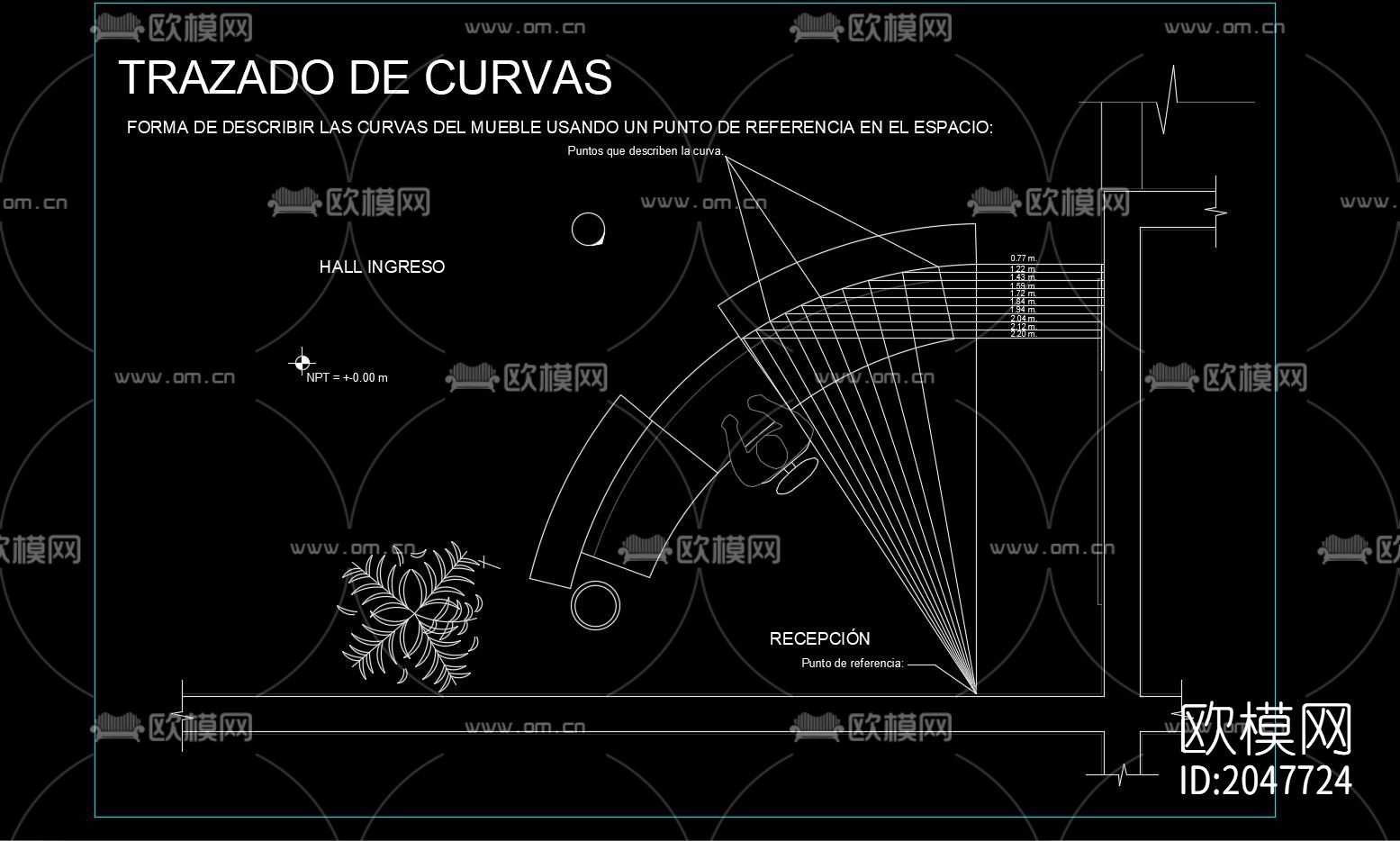 国际标准接待台节点大样下载（渲染图2）