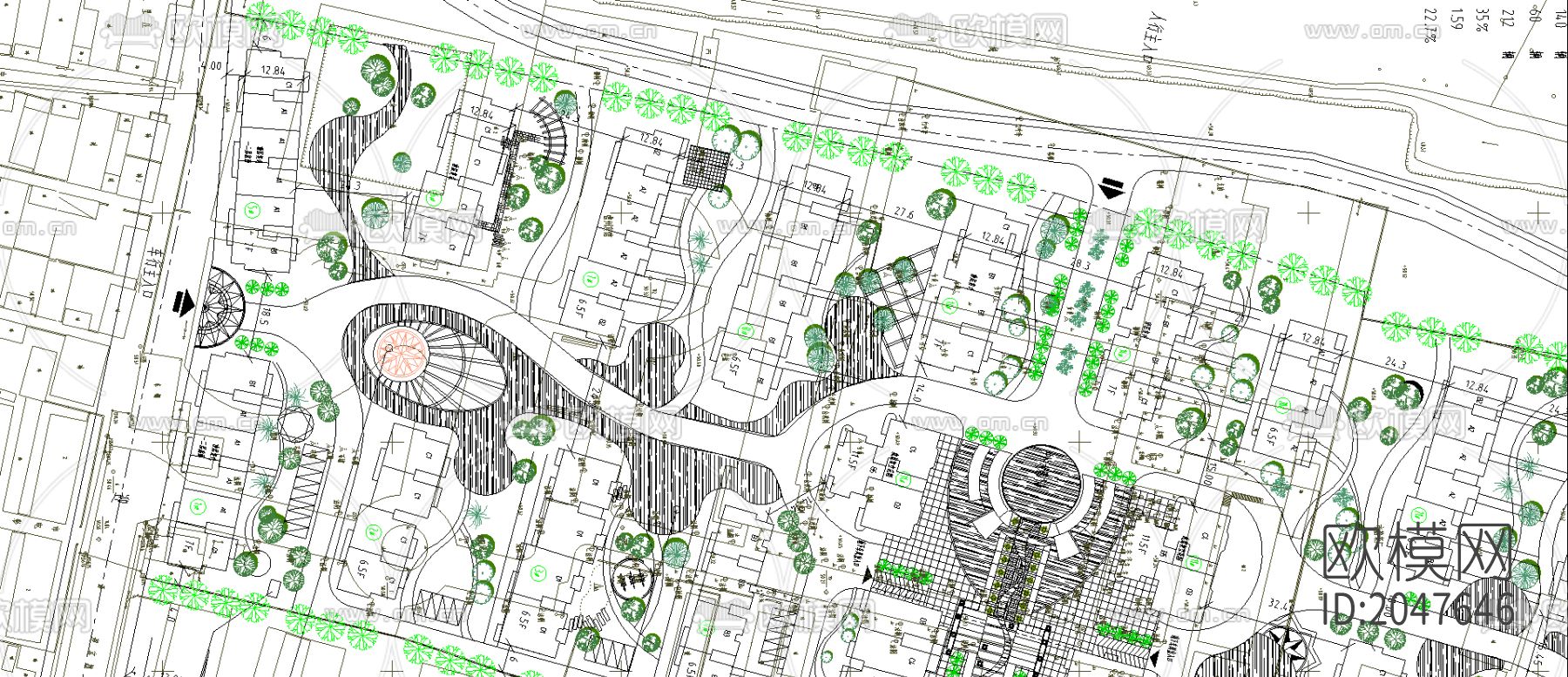 景观cad施工图下载（渲染图1）