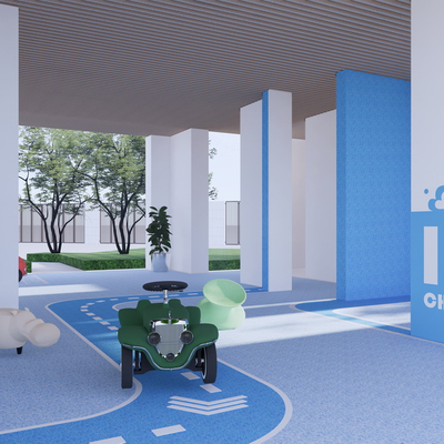  现代架空层su模型 