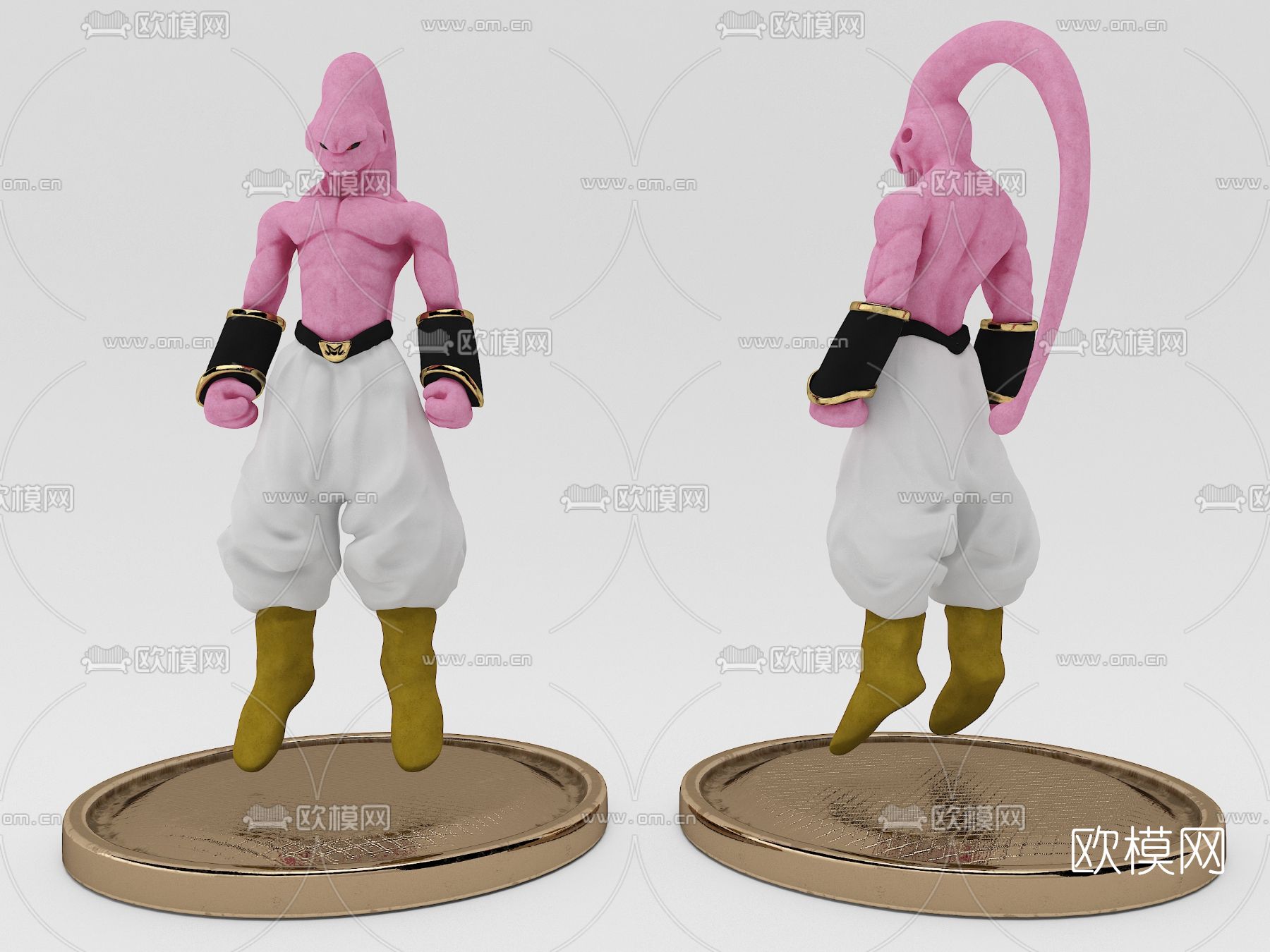 现代动漫角色免费3d模型下载