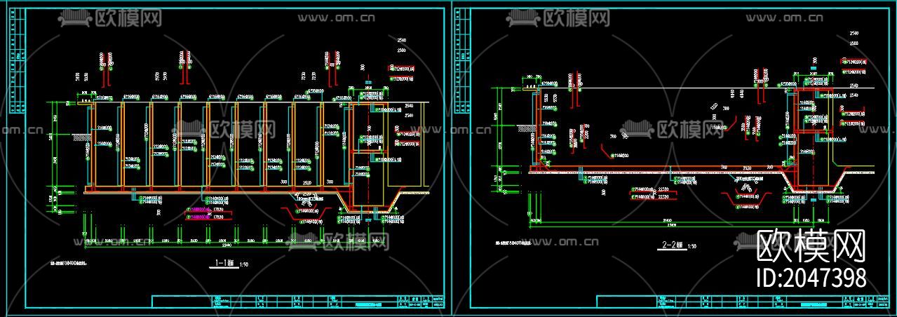 多层平台节点大样下载（渲染图6）