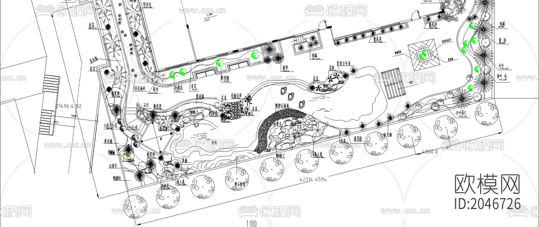 某样板房环境cad施工图下载（渲染图3）