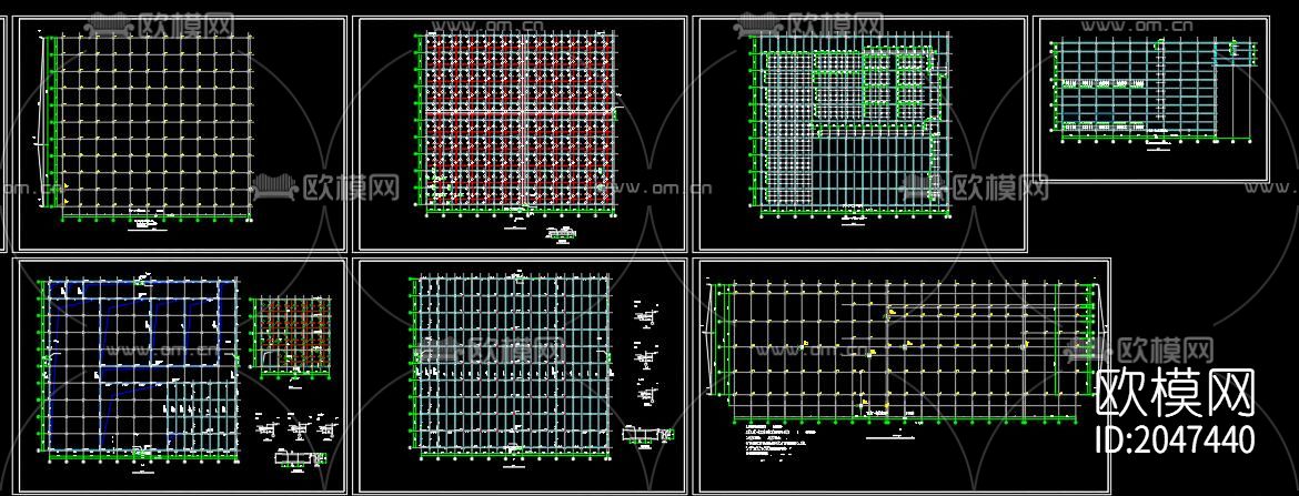 屠宰场cad施工图下载（渲染图7）
