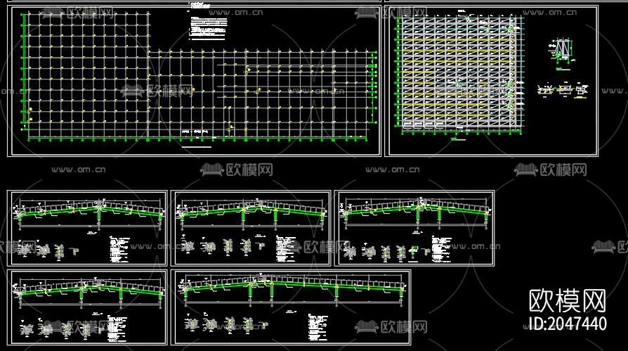 屠宰场cad施工图下载（渲染图4）