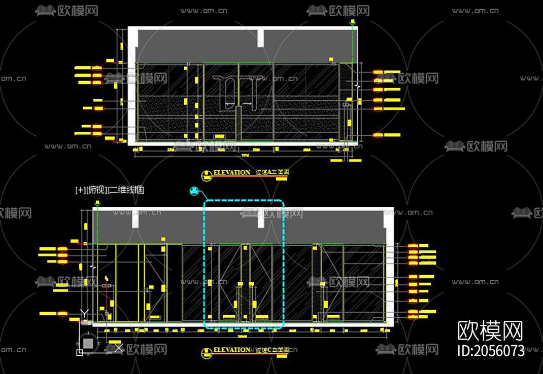 办公室cad图纸-免费3dmax模型库-欧模网