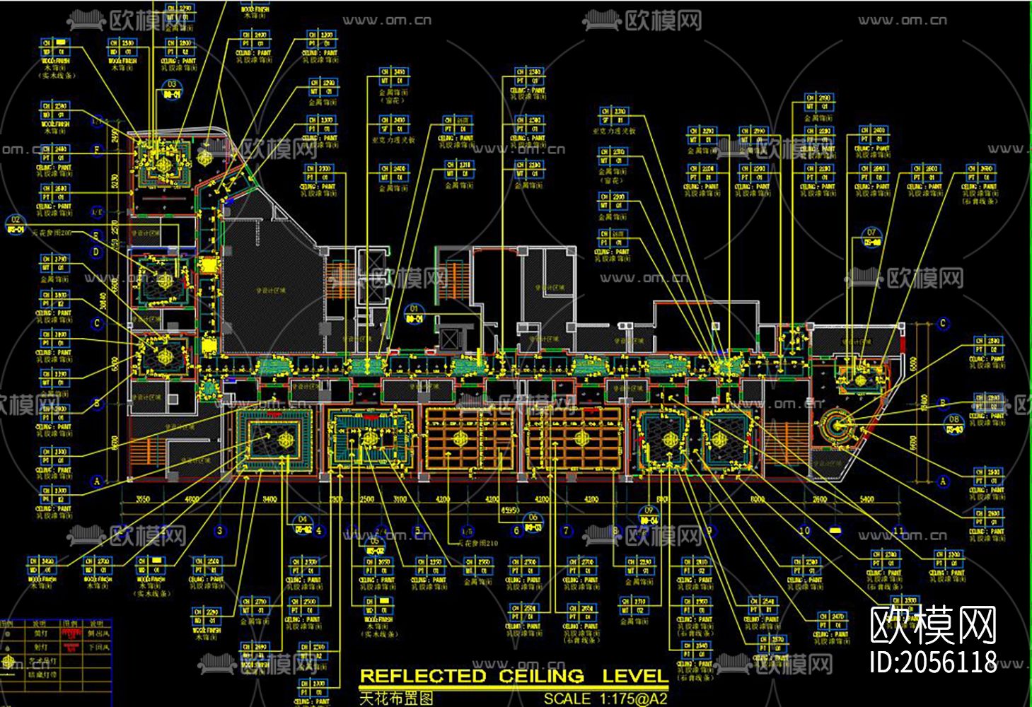 酒店cad图纸下载（渲染图5）