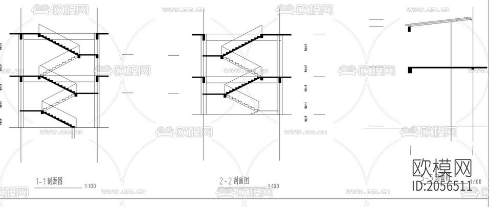 洗浴中心平面建筑圖下載(渲染圖2)