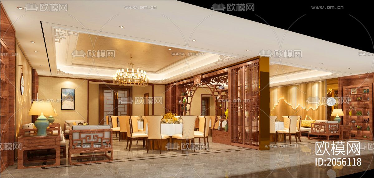 酒店cad图纸下载（渲染图10）