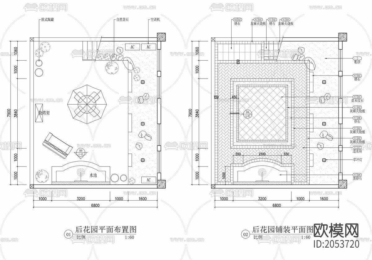 别墅住宅cad施工图下载（渲染图9）