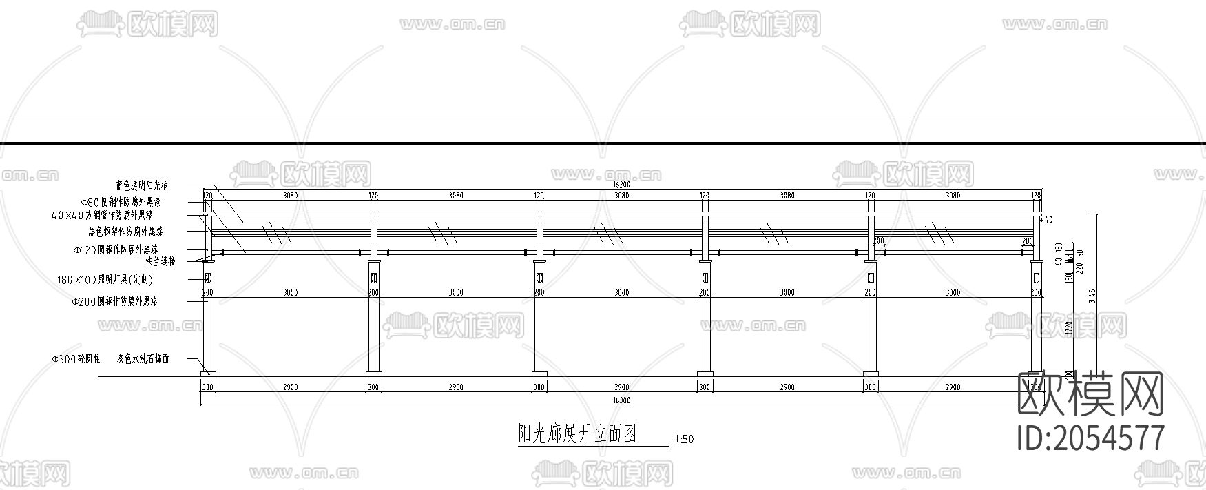 小区规划cad平面图下载（渲染图3）