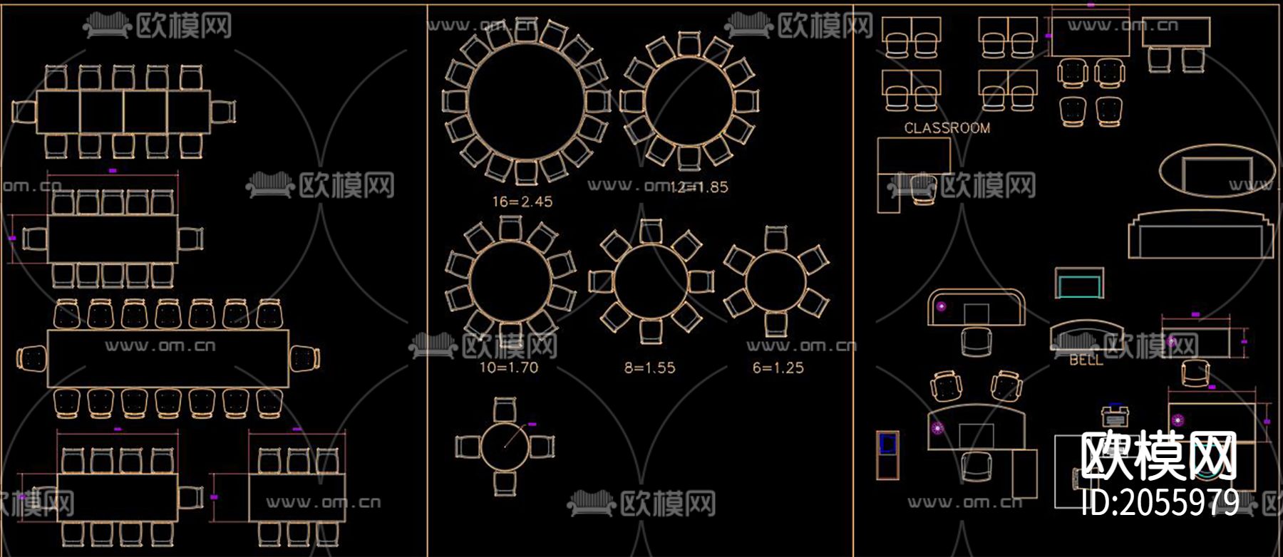 家具cad图库下载（渲染图8）