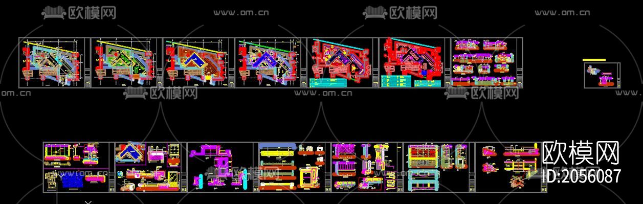 酒吧cad图纸下载（渲染图8）