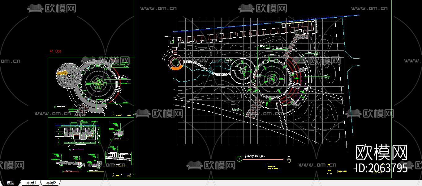 规划平面图下载（渲染图3）