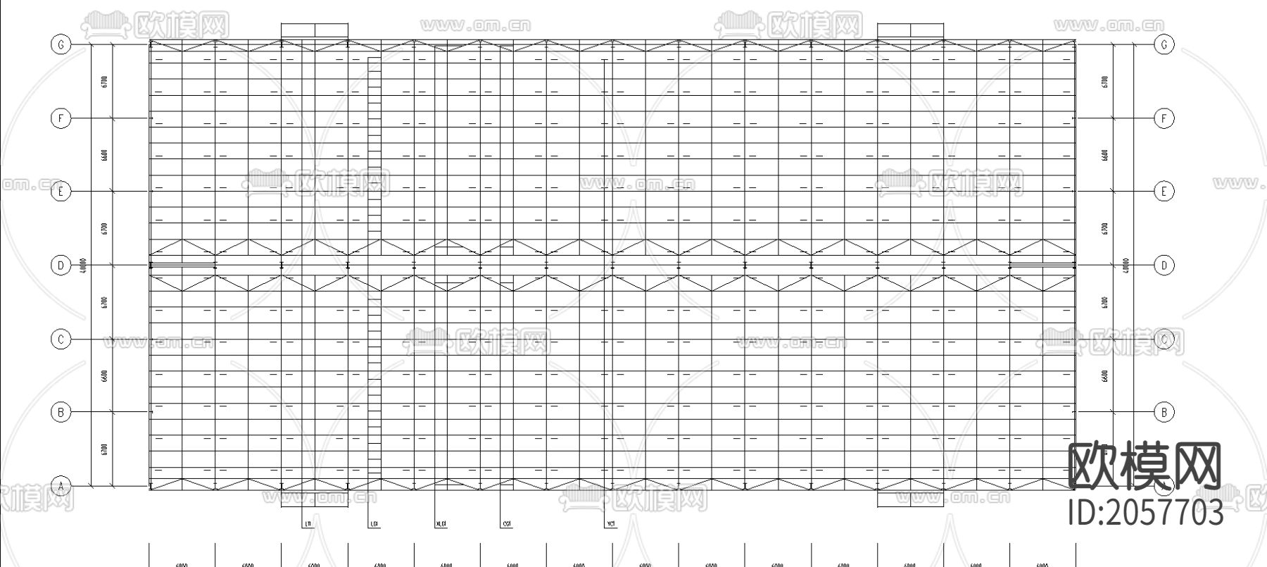 某工程方案CAD施工图下载（渲染图5）