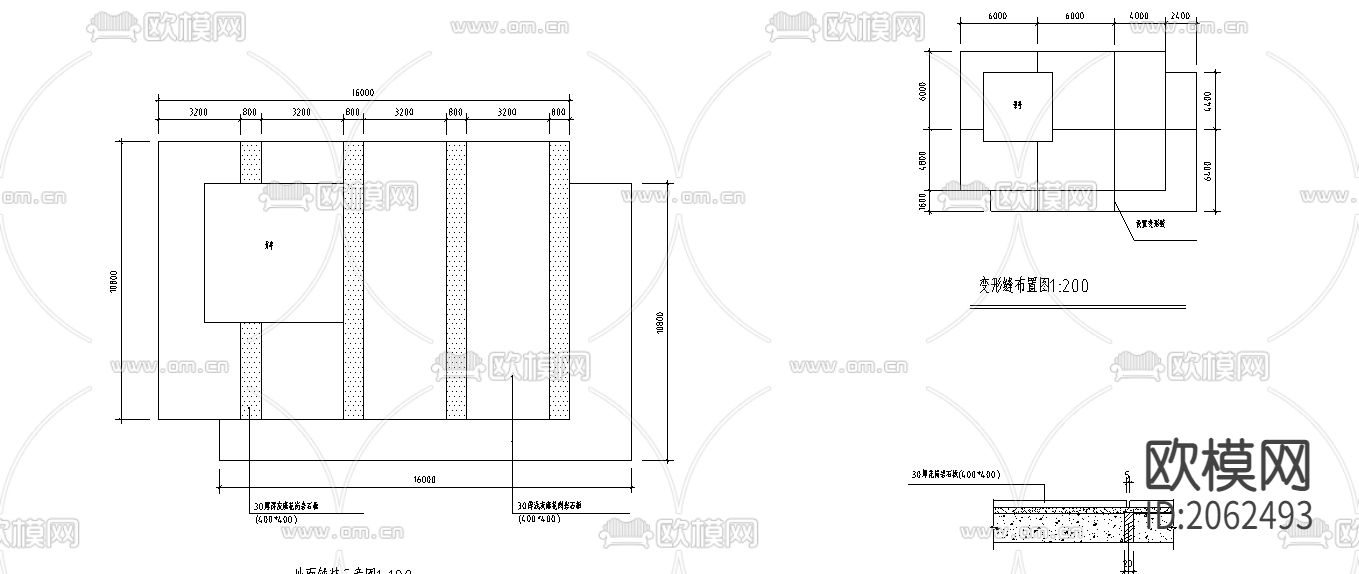木亭cad节点大样图下载（渲染图4）