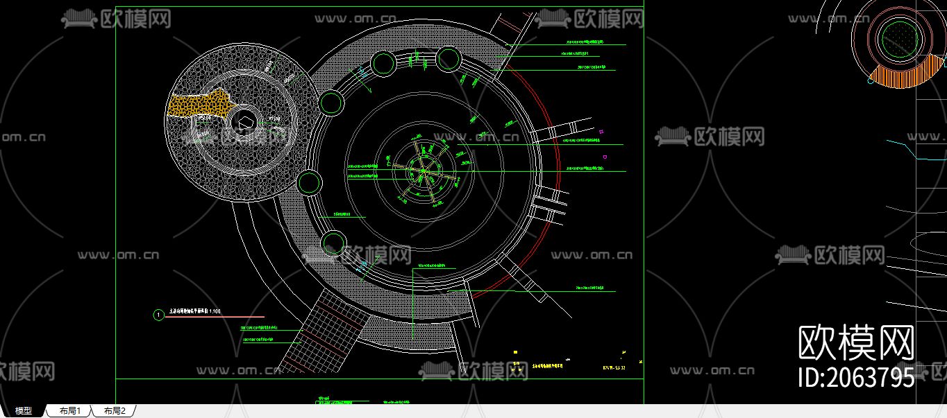 规划平面图下载（渲染图1）
