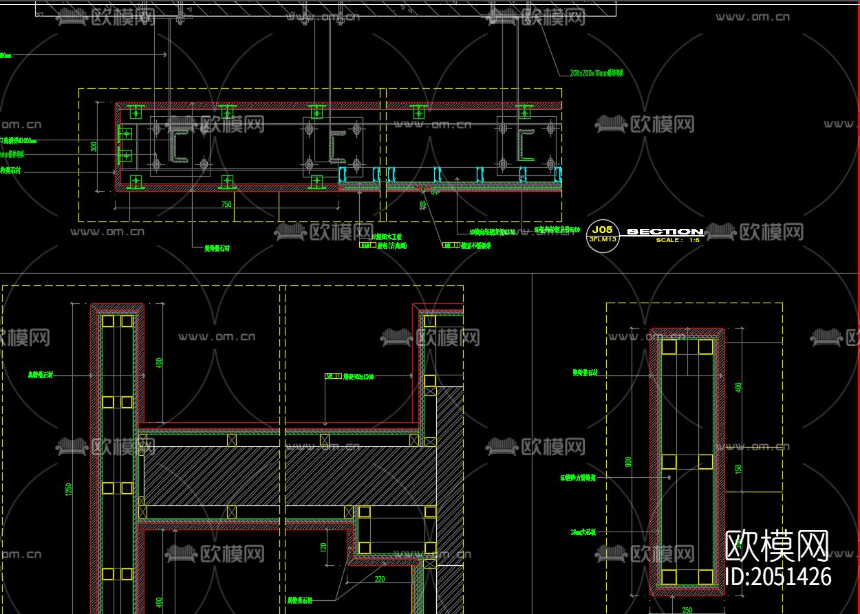 墙身大样节点图下载（渲染图8）