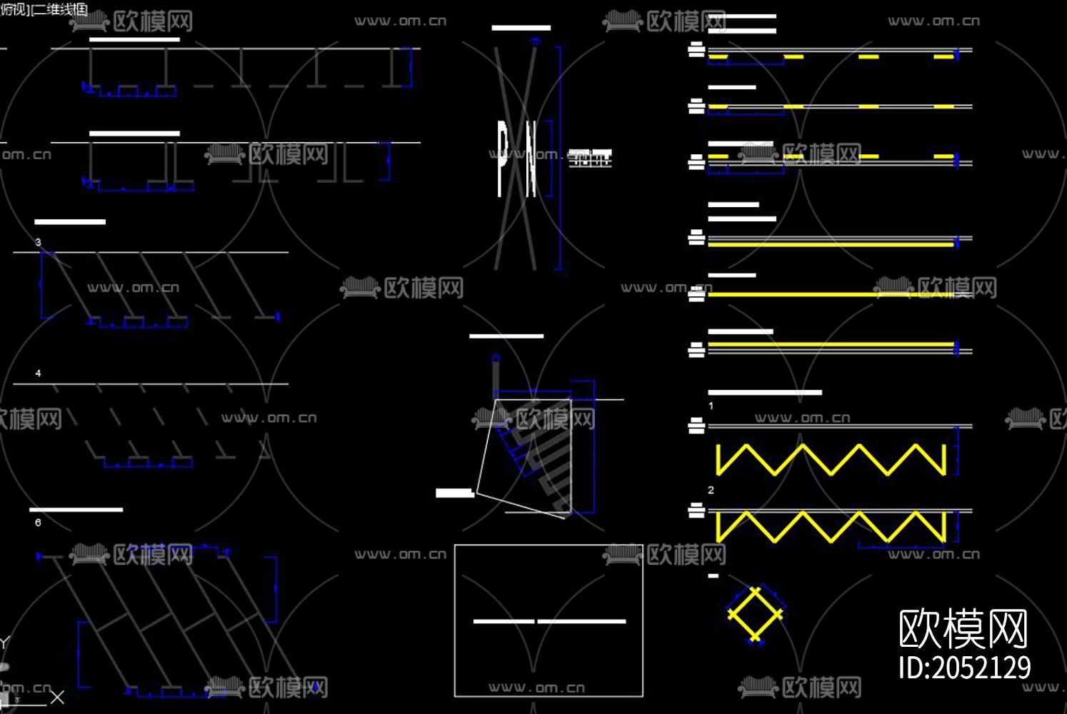 道路标记节点图下载（渲染图8）