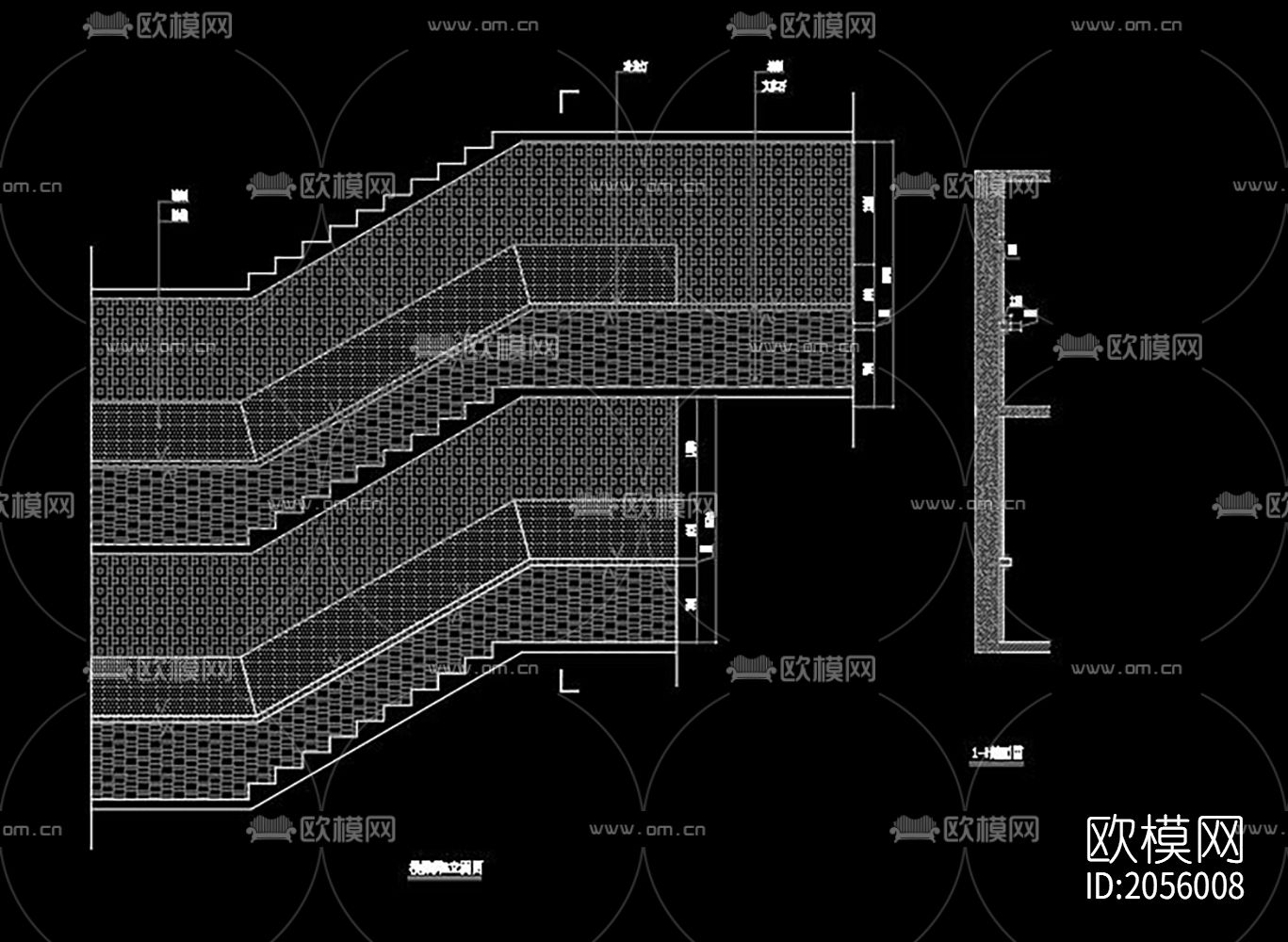 养生会所cad施工图下载（渲染图5）