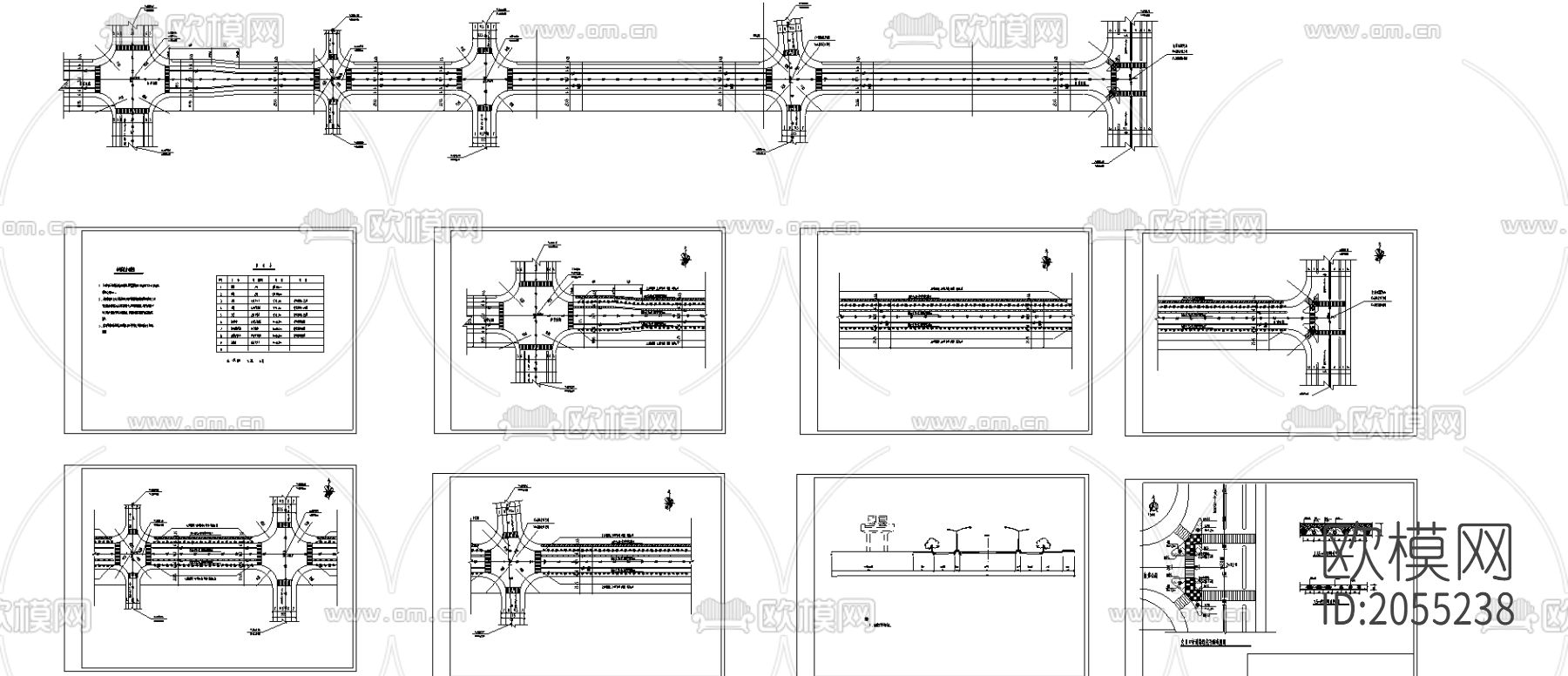 城市道路及给排水管网工程下载（渲染图2）