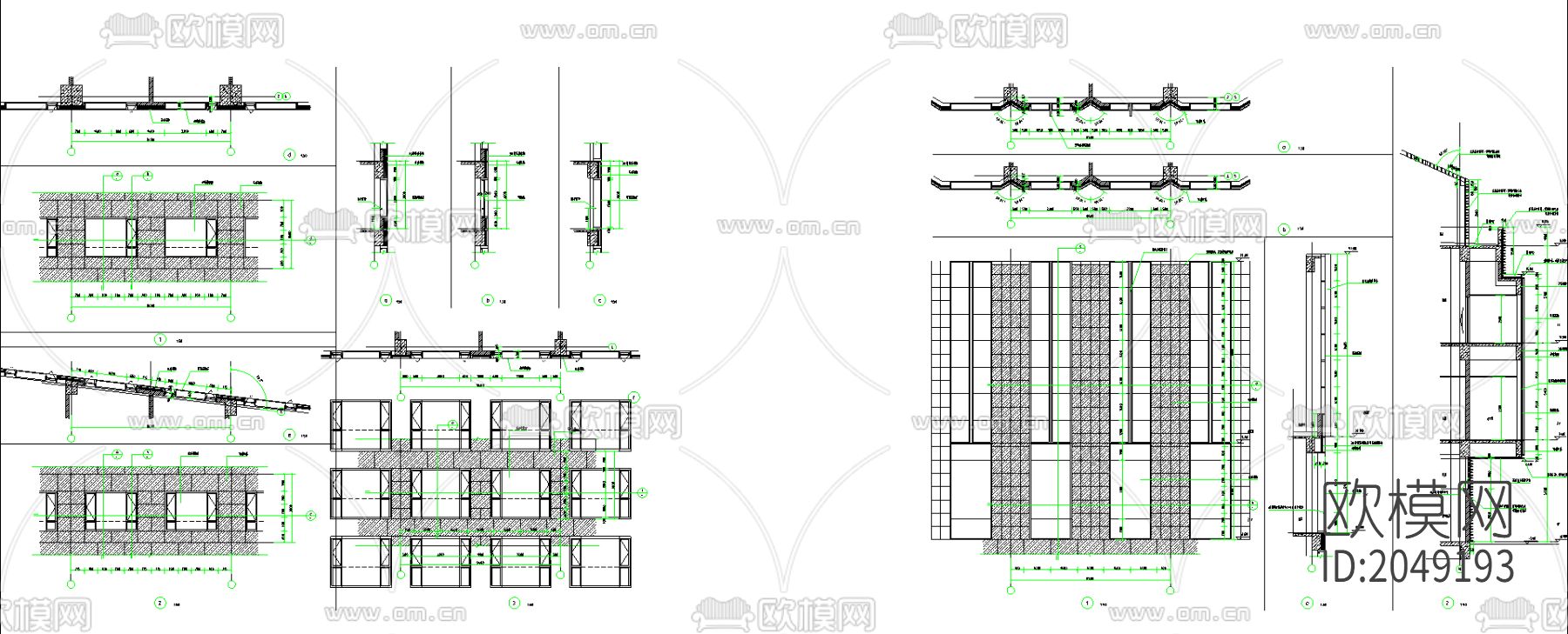 墙身节点大样下载（渲染图2）
