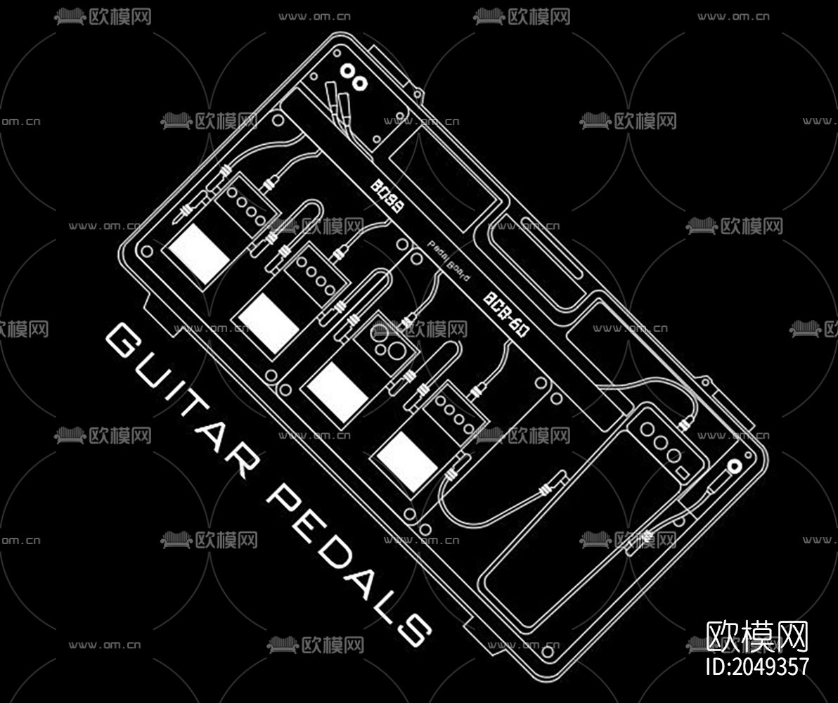 KTV设备cad图库下载（渲染图5）