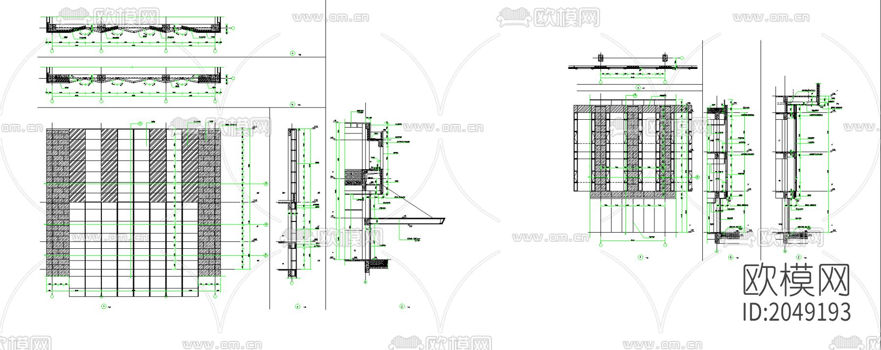 墙身节点大样下载（渲染图1）