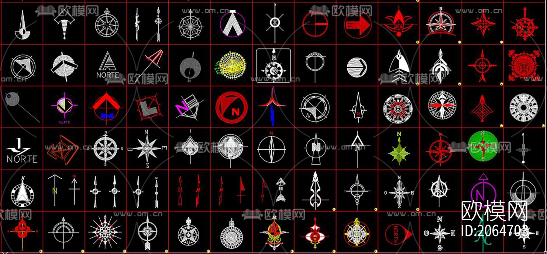 指南针cad图库下载（渲染图4）