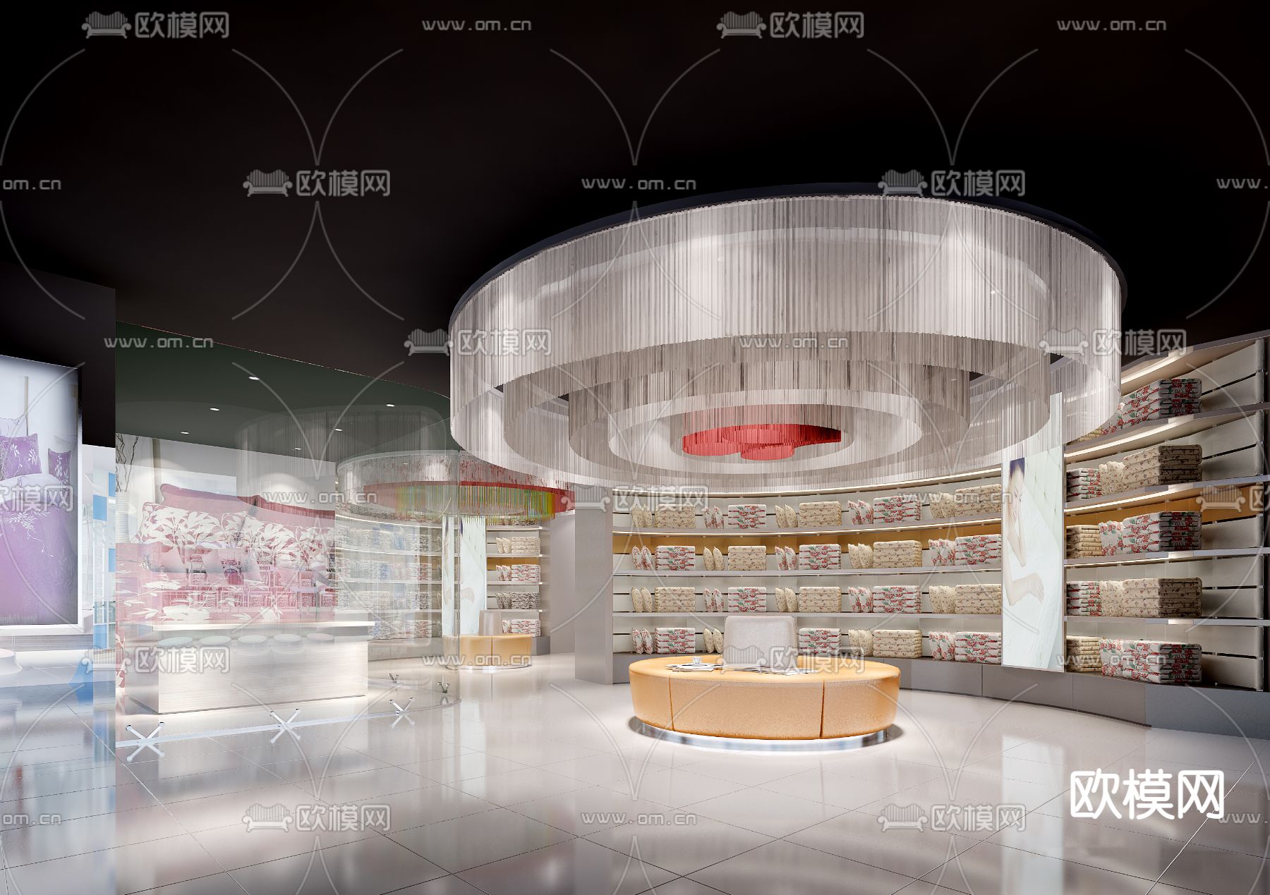 现代家具店免费3d模型下载（渲染图3）