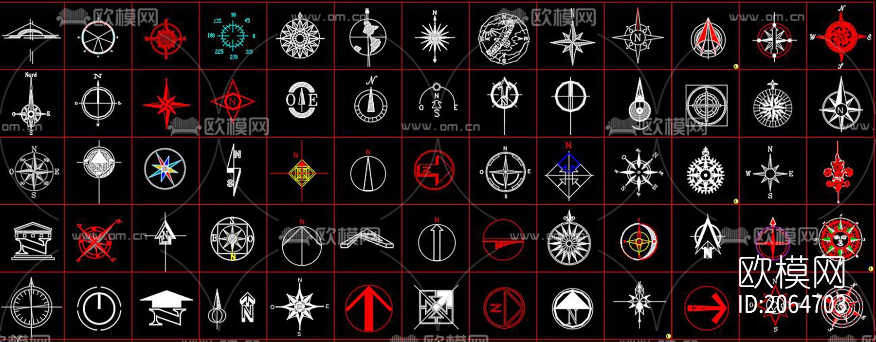 指南针cad图库下载（渲染图9）