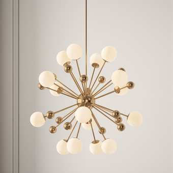 北欧金属吊灯3d模型