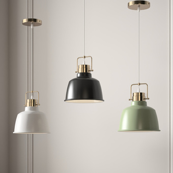 北欧金属吊灯3d模型