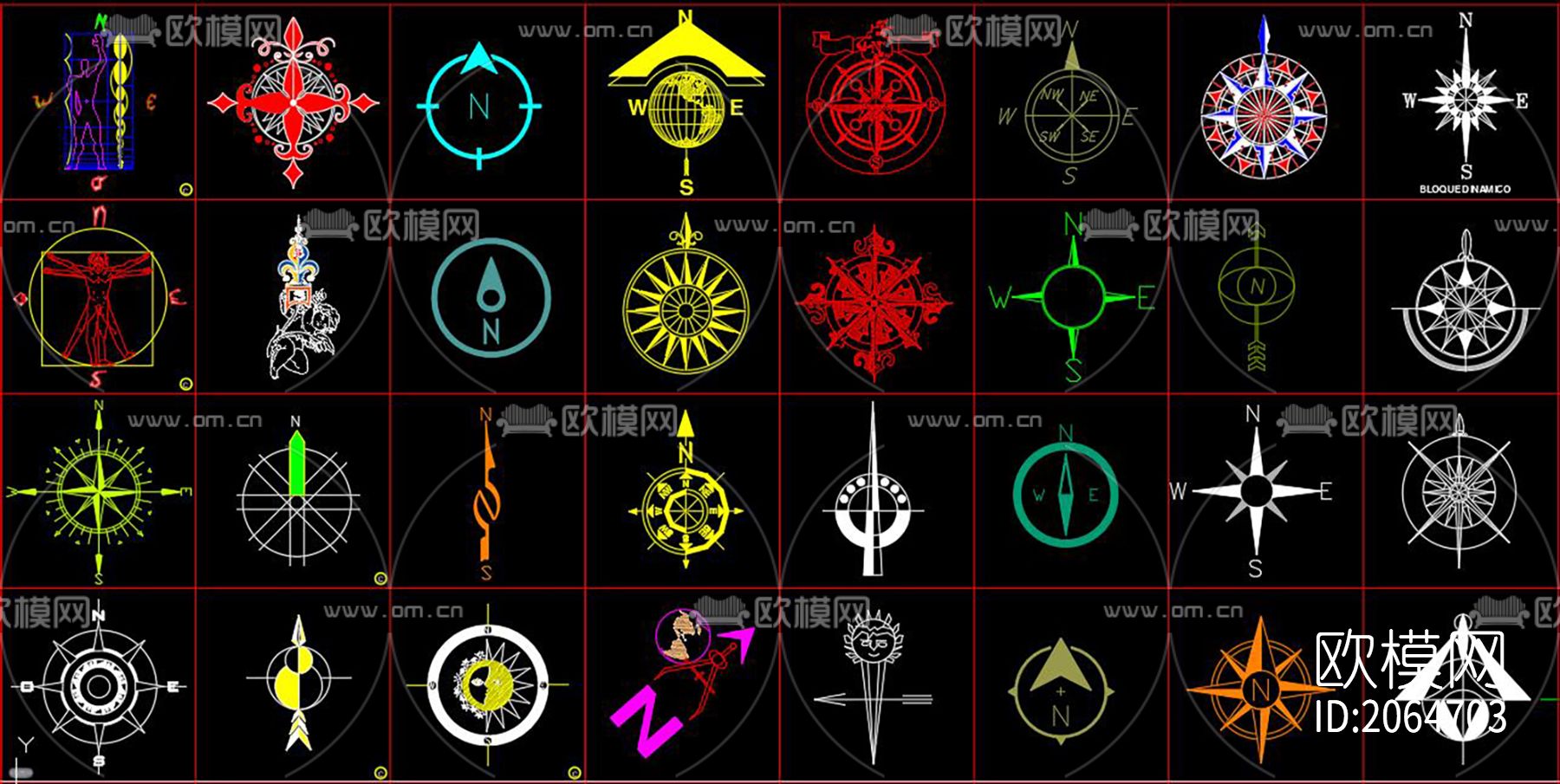 指南针cad图库下载（渲染图5）