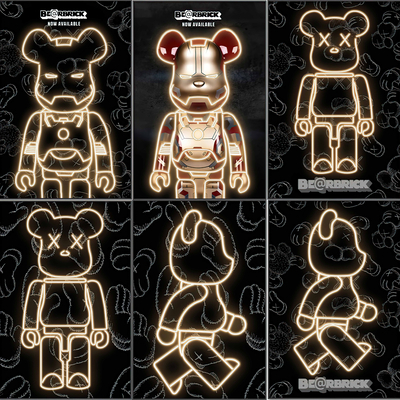  暴力熊潮牌挂画 