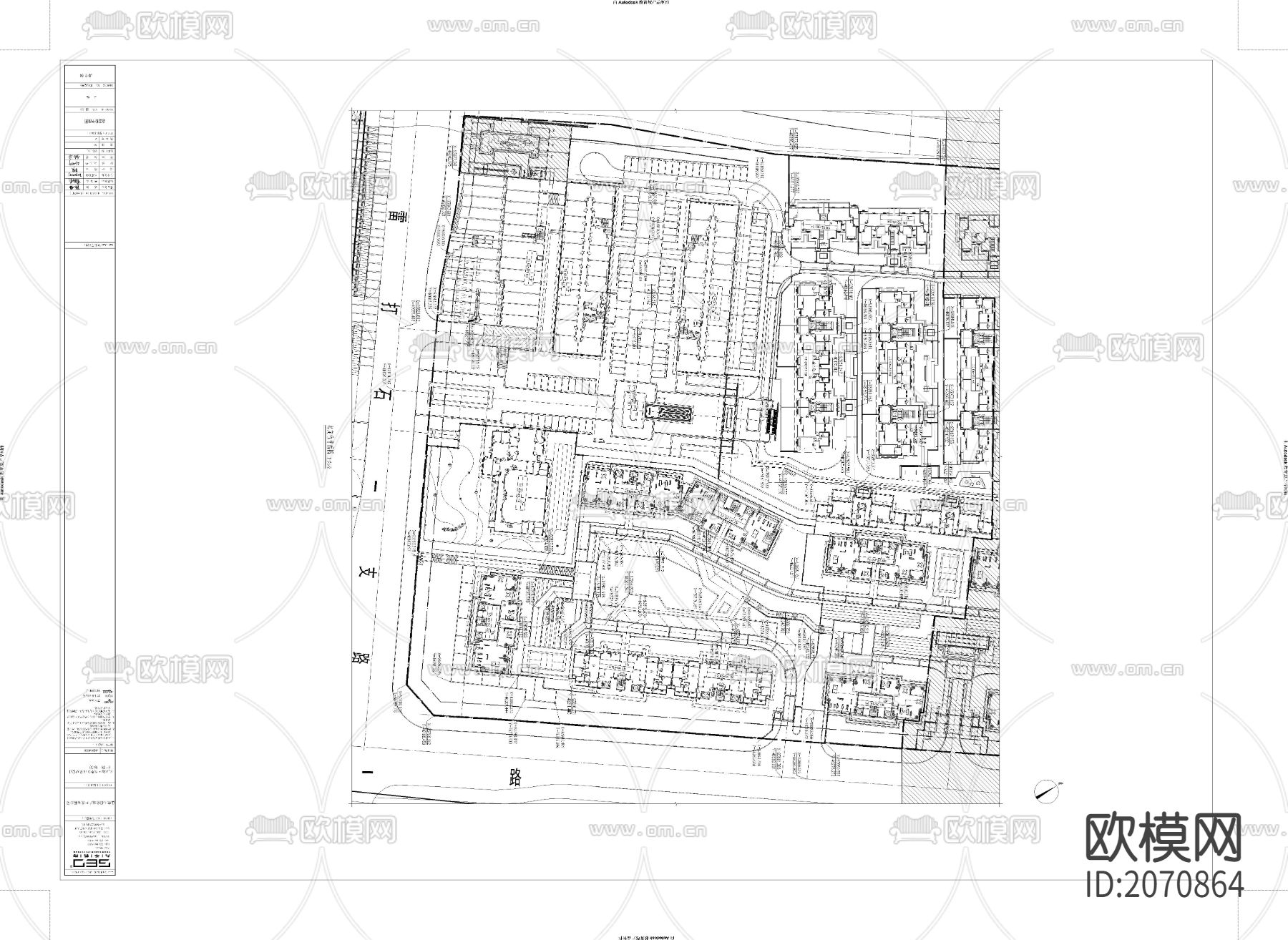 某小区景观cad施工图下载（渲染图6）