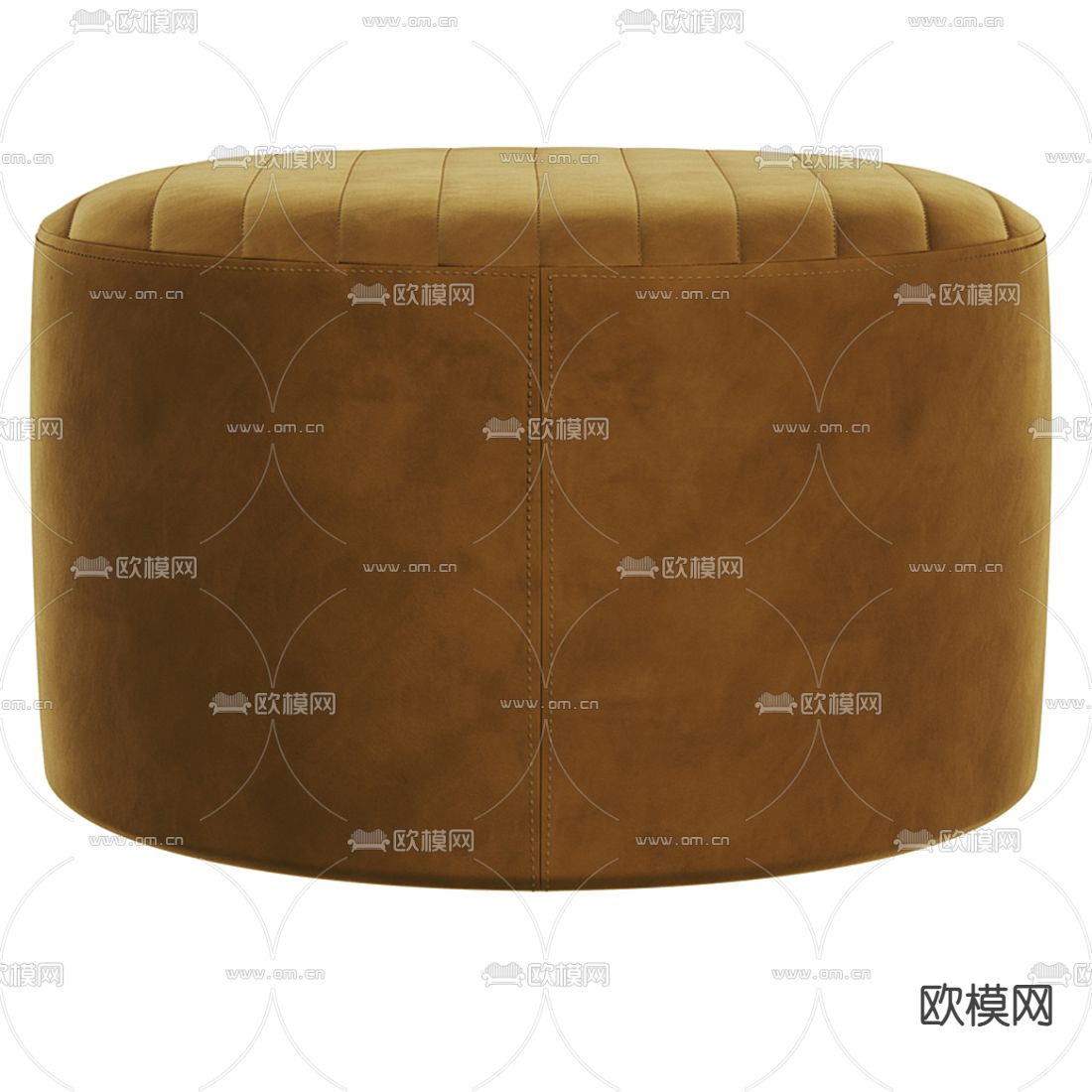 现代沙发凳3d模型